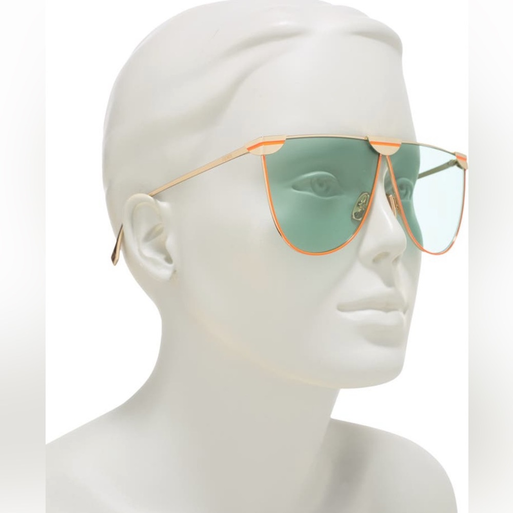 Fendi 69mm Aviator Sunglasses - Picture 2 of 12